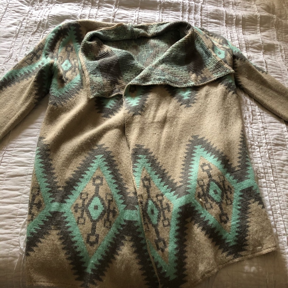Southwestern Aztec sweater